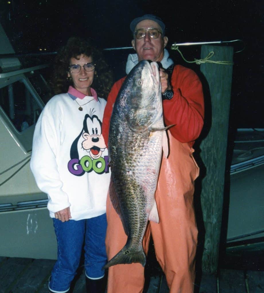 36-POUND, 12-OUNCE RED DRUM, 2-POUND LINE CLASS