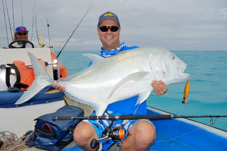 giant trevally fishing records