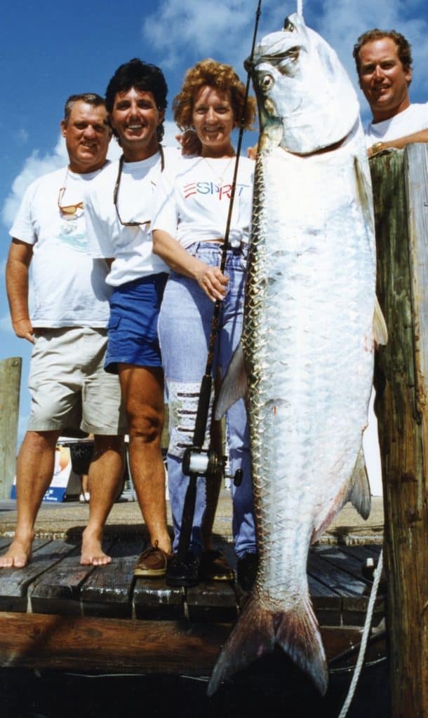 134-POUND, 3-OUNCE TARPON, 4-POUND LINE CLASS