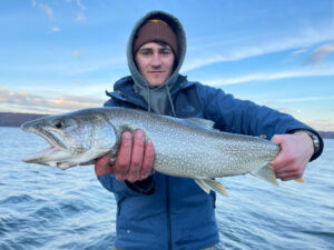 lake trout caught at the finger lakes