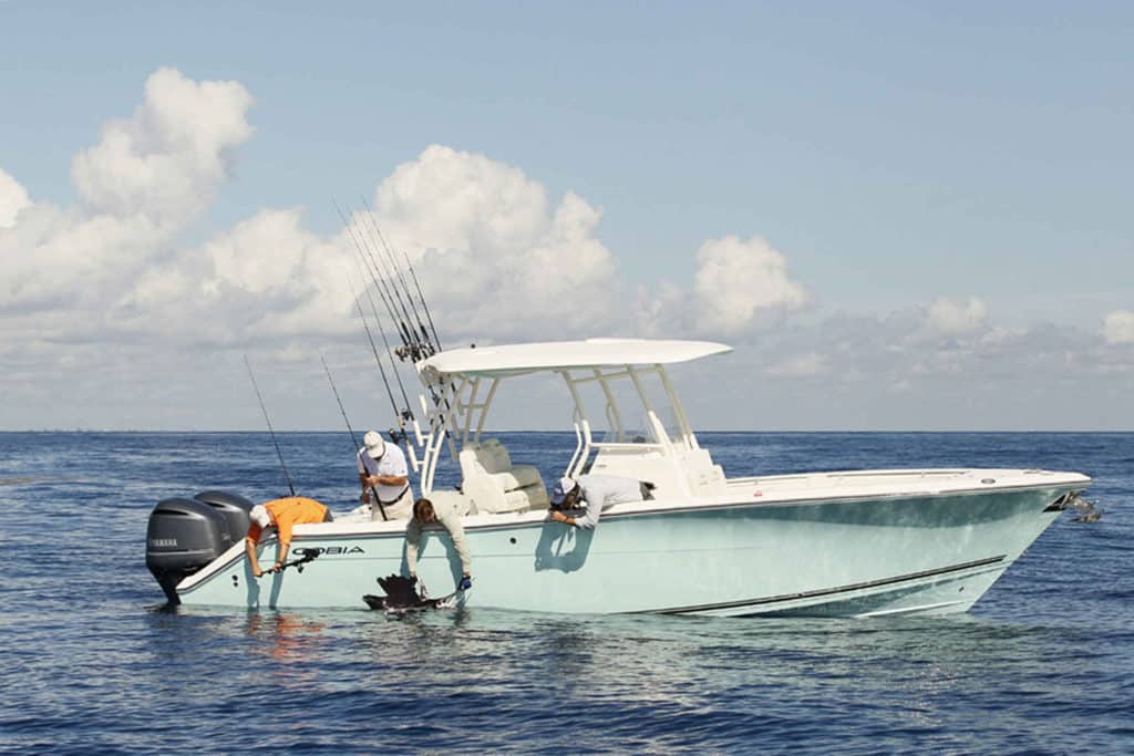 Cobia 296 center console