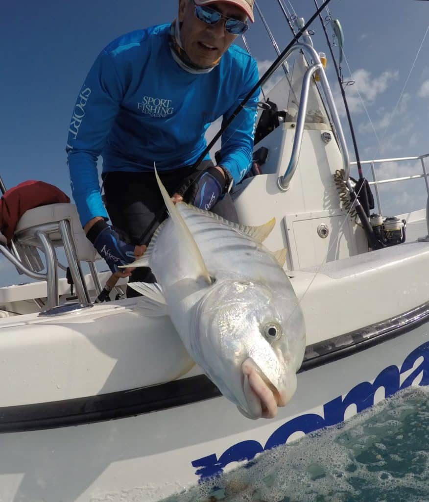 toughest game fish inshore - golden trevally