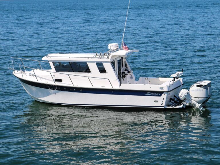 Sea Sport Commander 2800 out fishing