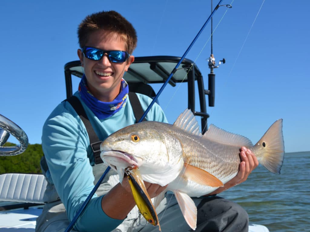 Redfish caught in Key Largo