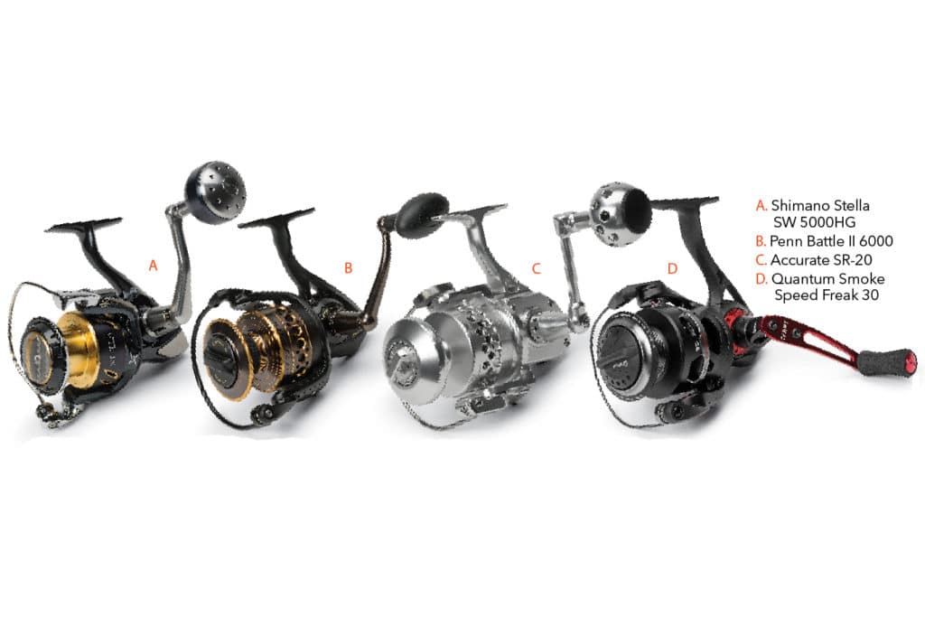 high-speed fishing reels