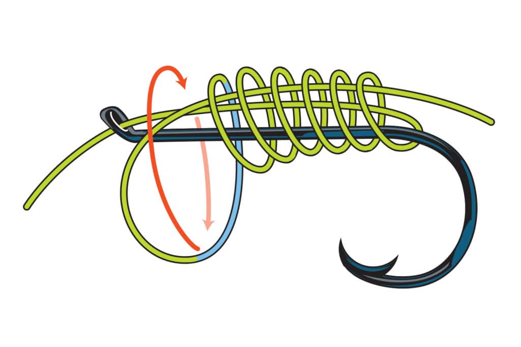 Snell Hook Illustration 4