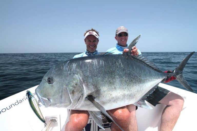 toughest game fish inshore - giant trevally