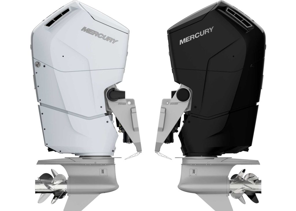 Mercury Marine V12 in profile