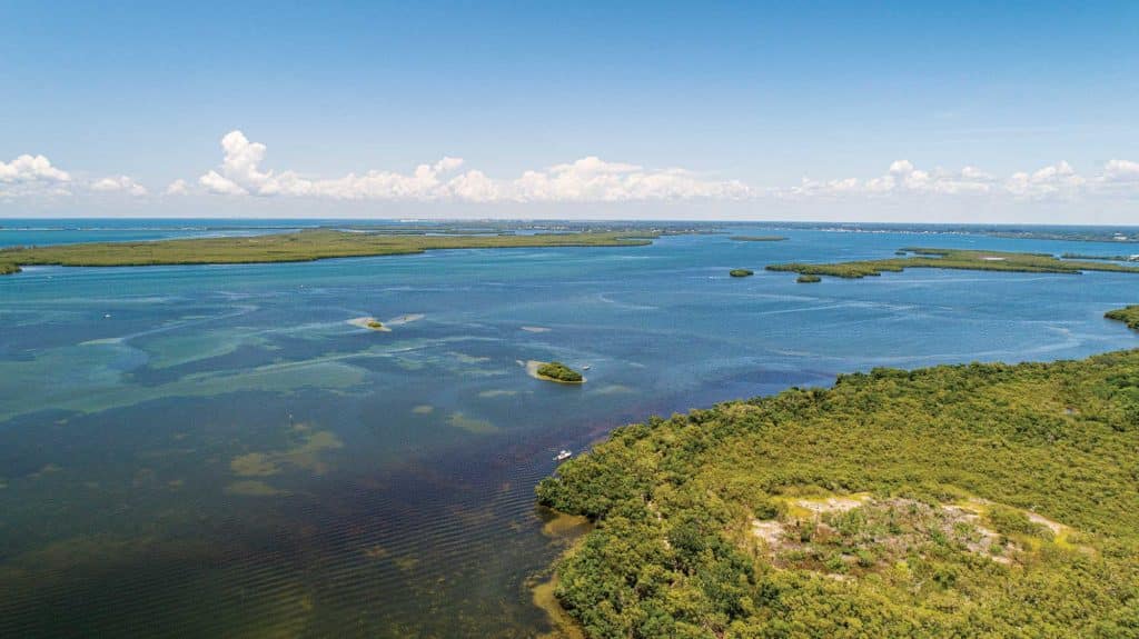 Aerial image of Tampa Bay