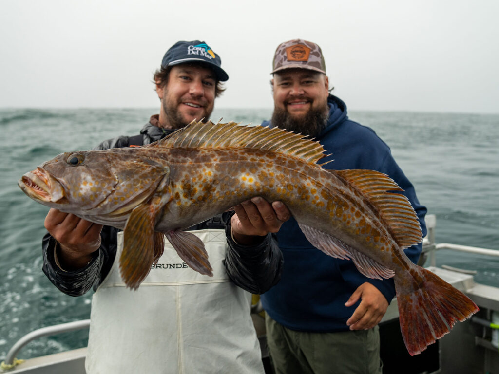 Lingcod caught in Sitka, Alaska